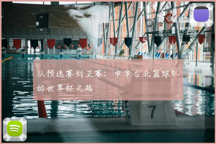 从预选赛到正赛:中华台北篮球队的世界杯之路