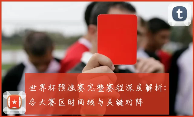 世界杯预选赛完整赛程深度解析:各大赛区时间线与关键对阵